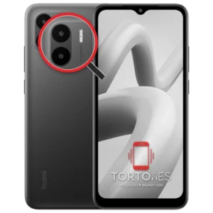 Redmi A1 z lupą na tylnych aparatach - wymiana tylnej kamery