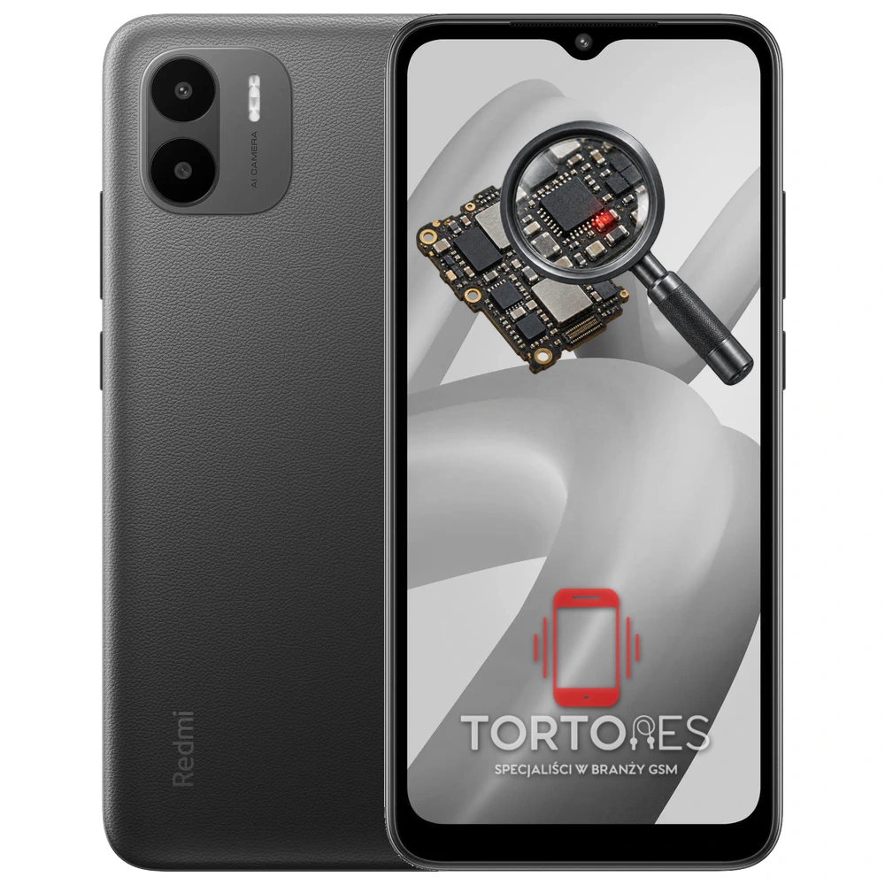 Redmi A2 z symbolem diagnostyki - diagnoza telefonu