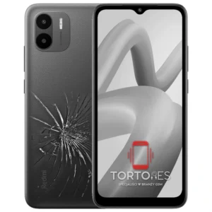 Redmi A2 z ilustracją pękniętej tylnej klapki - wymiana zbitej klapki