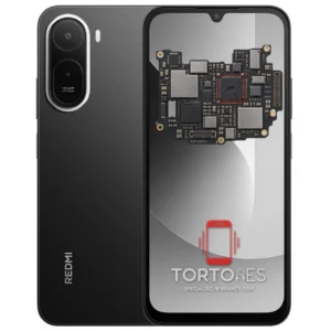 Redmi A7 Pro z ilustracją płyty głównej - naprawa płyty głównej