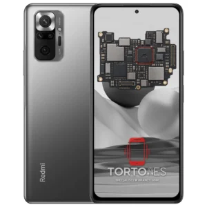Redmi Note 10 Pro z ilustracją płyty głównej - naprawa płyty głównej