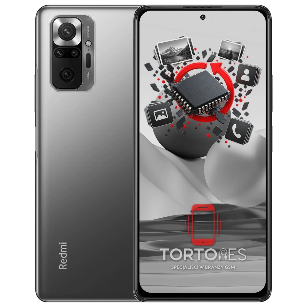 Redmi Note 10 Pro z ilustracją odzyskiwania danych - odzyskiwanie danych