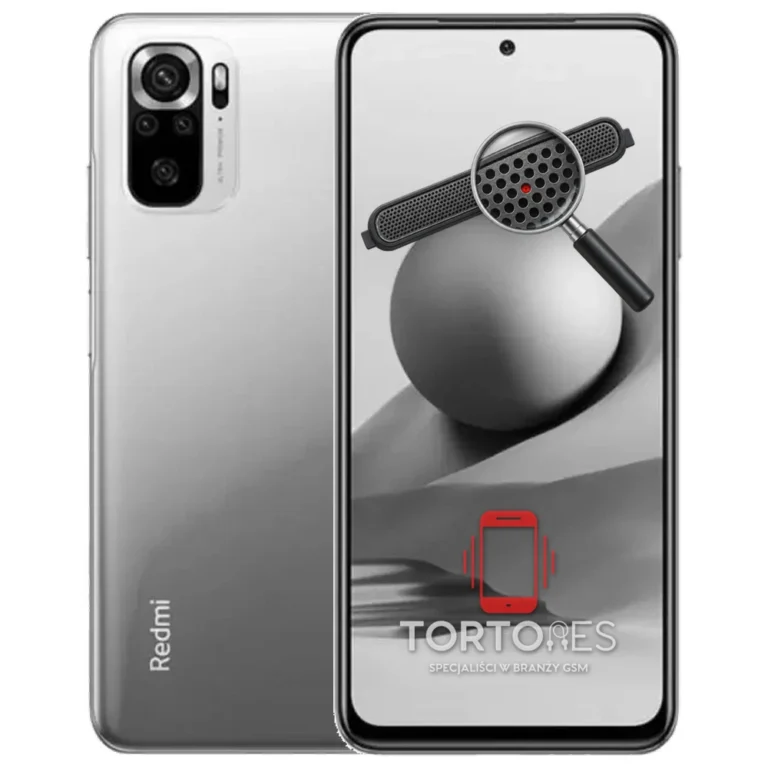 Redmi Note 10S z symbolem głośnika rozmów - wymiana głośnika rozmów
