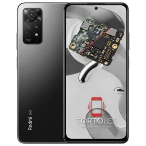 Redmi Note 11 Pro 5G z ilustracją zalania - czyszczenie po zalaniu