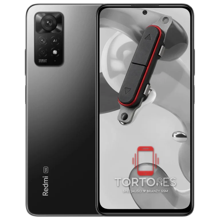 Redmi Note 11 Pro 5G z symbolem przycisków - naprawa przycisków włączania i głośności