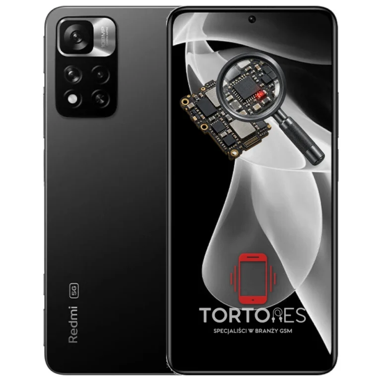 Redmi Note 11 Pro+ 5G z symbolem diagnostyki - diagnoza telefonu