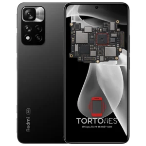 Redmi Note 11 Pro+ 5G z ilustracją płyty głównej - naprawa płyty głównej