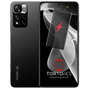 Redmi Note 11 Pro+ 5G z ilustracją baterii - wymiana baterii