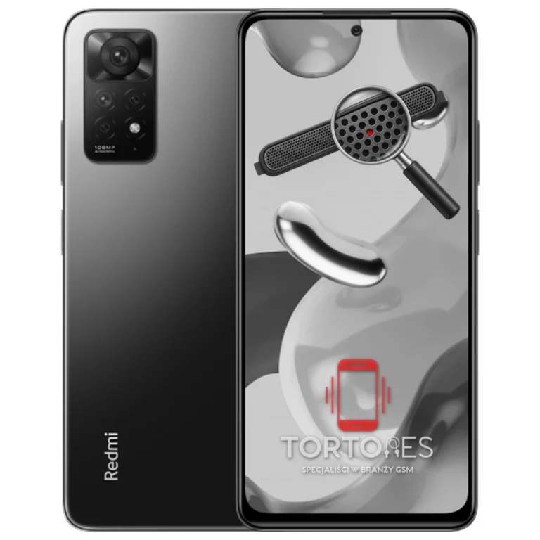 Redmi Note 11 Pro z symbolem głośnika rozmów - wymiana głośnika rozmów