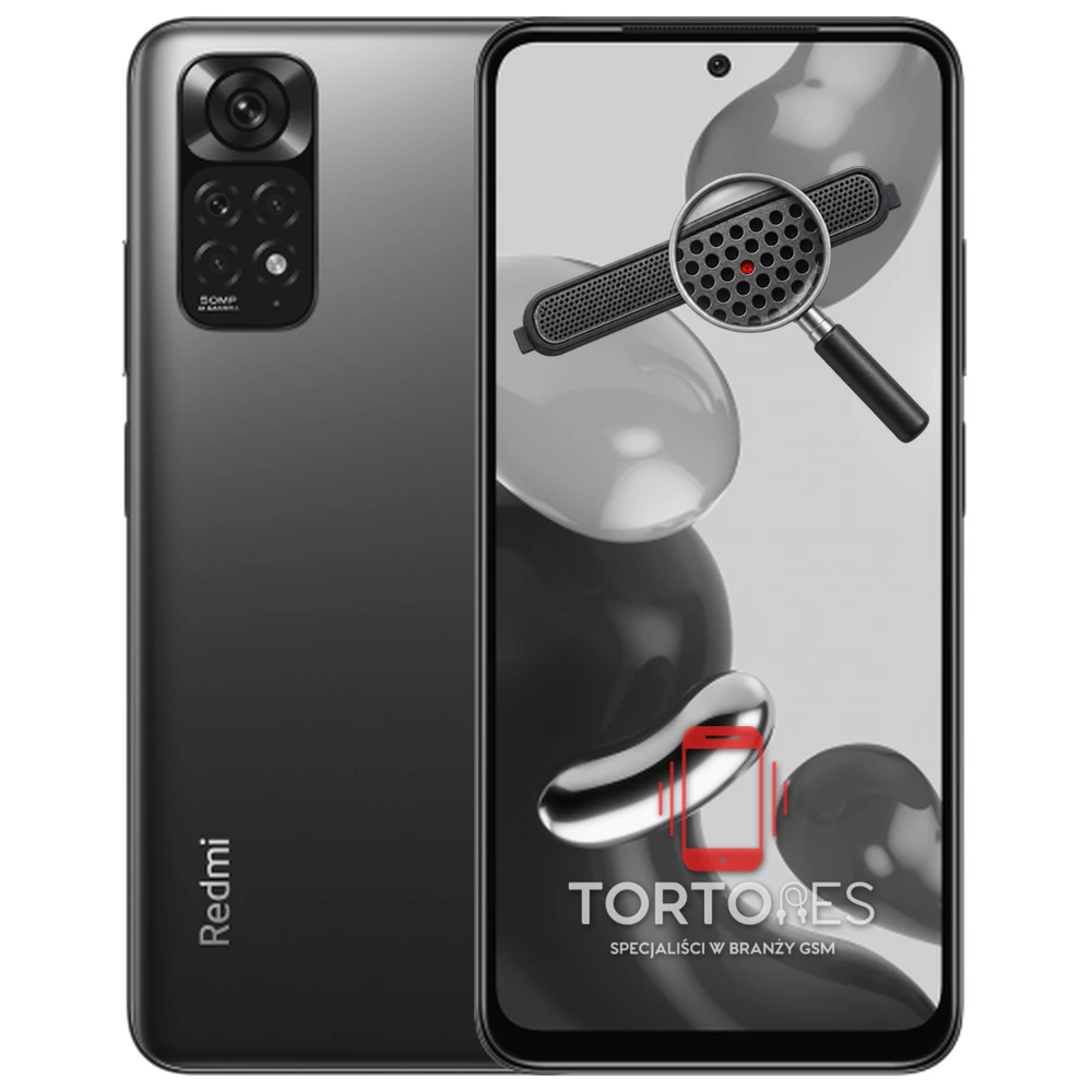 Redmi Note 11 z symbolem głośnika rozmów - wymiana głośnika rozmów