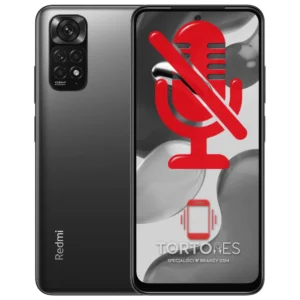 Redmi Note 11S z symbolem mikrofonu - naprawa mikrofonu