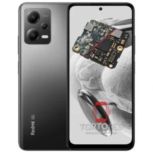 Redmi Note 12 5G z ilustracją zalania - czyszczenie po zalaniu