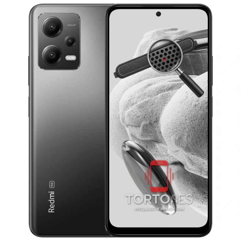 Redmi Note 12 5G z symbolem głośnika rozmów - wymiana głośnika rozmów