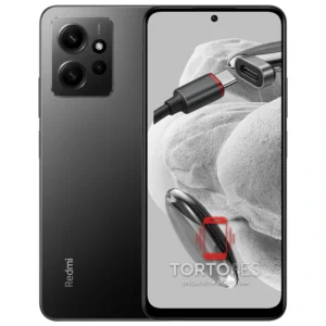 Redmi Note 12 z ilustracją złącza ładowania - naprawa złącza ładowania