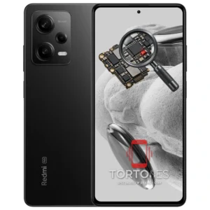 Redmi Note 12 Pro 5G z symbolem diagnostyki - diagnoza telefonu