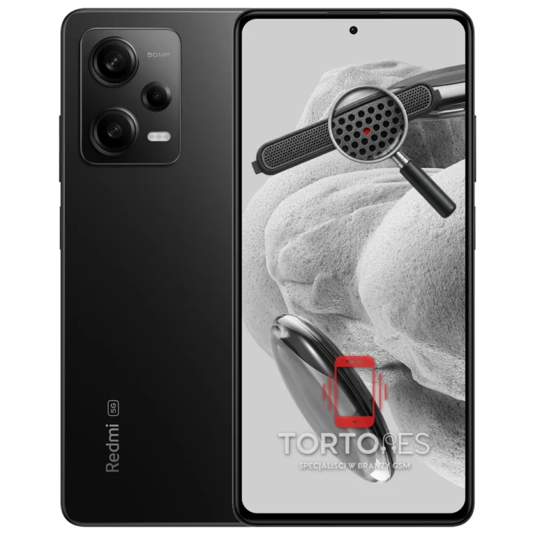 Redmi Note 12 Pro 5G z symbolem głośnika rozmów - wymiana głośnika rozmów