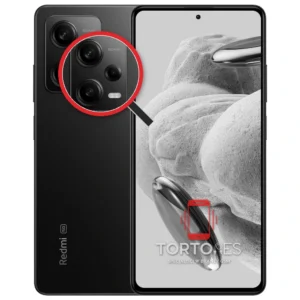 Redmi Note 12 Pro 5G z lupą na tylnych aparatach - wymiana tylnej kamery