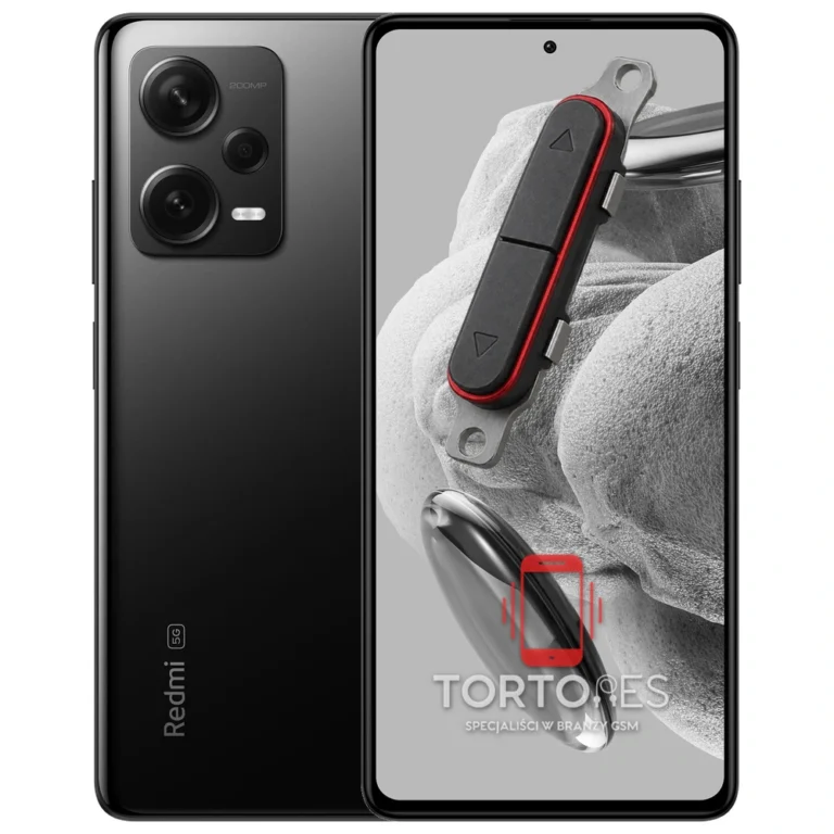 Redmi Note 12 Pro+ 5G z symbolem przycisków - naprawa przycisków włączania i głośności
