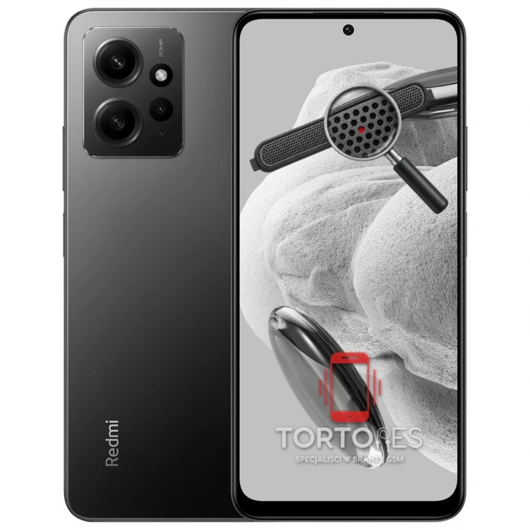 Redmi Note 12 z symbolem głośnika rozmów - wymiana głośnika rozmów