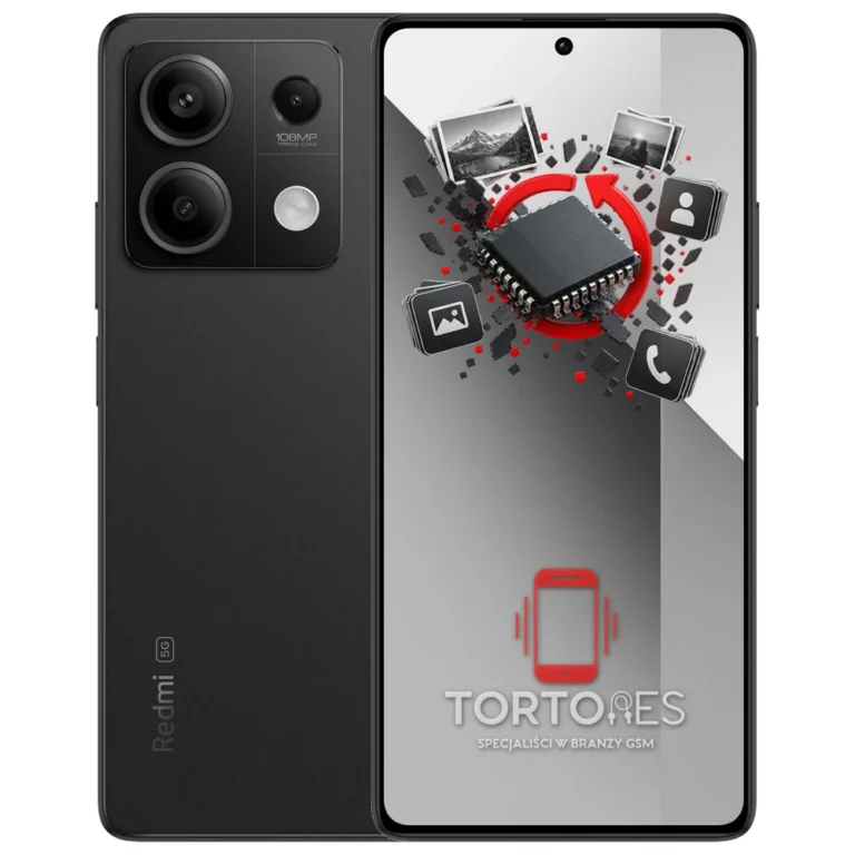 Redmi Note 13 5G z ilustracją odzyskiwania danych - odzyskiwanie danych