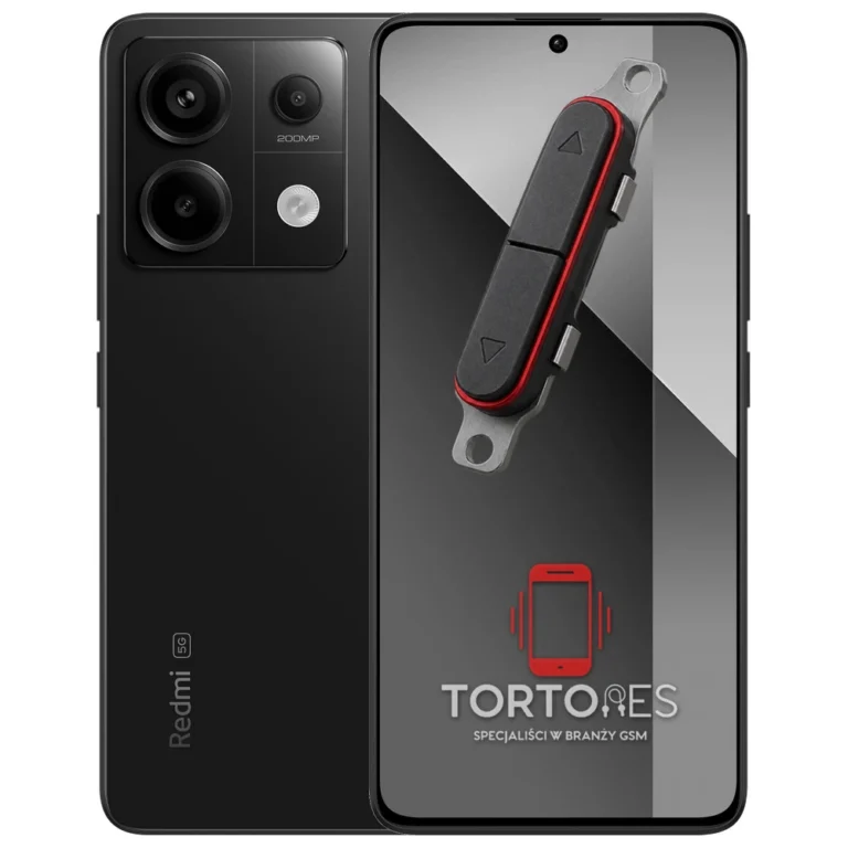 Redmi Note 13 Pro 5G z symbolem przycisków - naprawa przycisków włączania i głośności