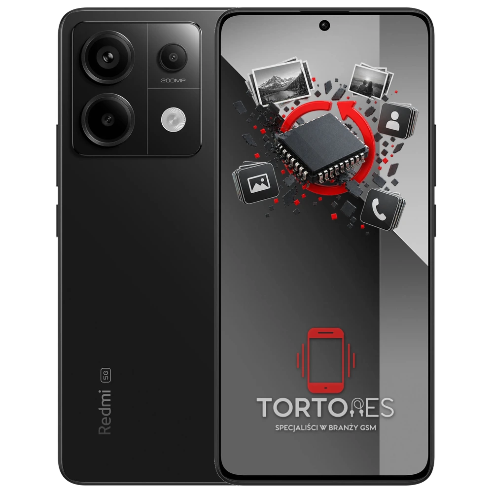 Redmi Note 13 Pro 5G z ilustracją odzyskiwania danych - odzyskiwanie danych