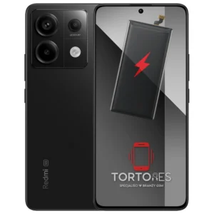 Redmi Note 13 Pro 5G z ilustracją baterii - wymiana baterii