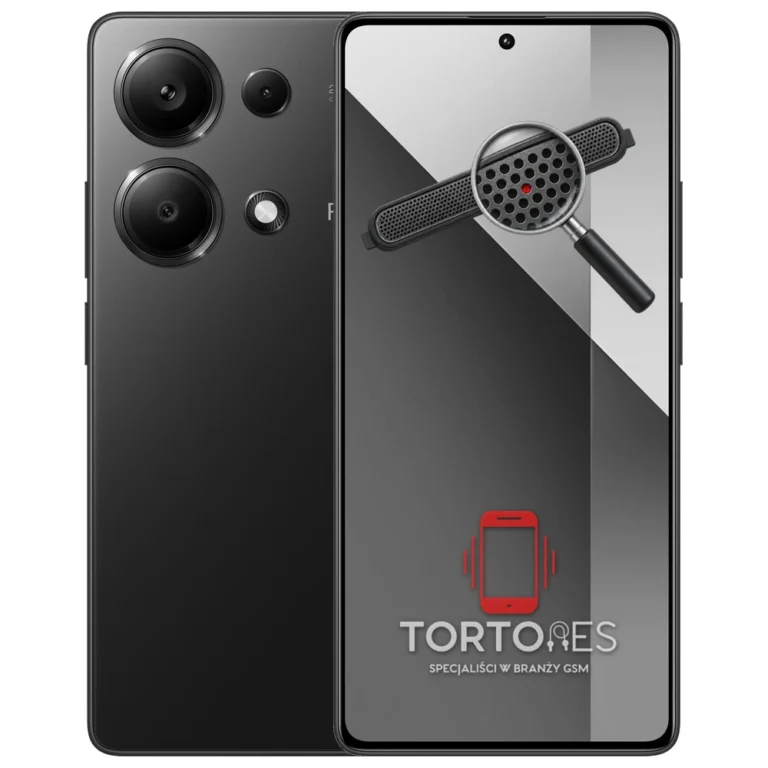 Redmi Note 13 Pro z symbolem głośnika rozmów - wymiana głośnika rozmów