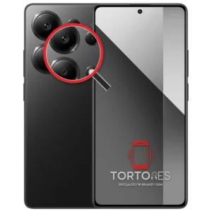 Redmi Note 13 Pro z lupą na tylnych aparatach - wymiana tylnej kamery
