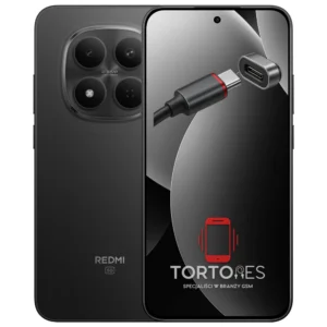 Redmi Note 15 Pro 5G z ilustracją złącza ładowania - naprawa złącza ładowania