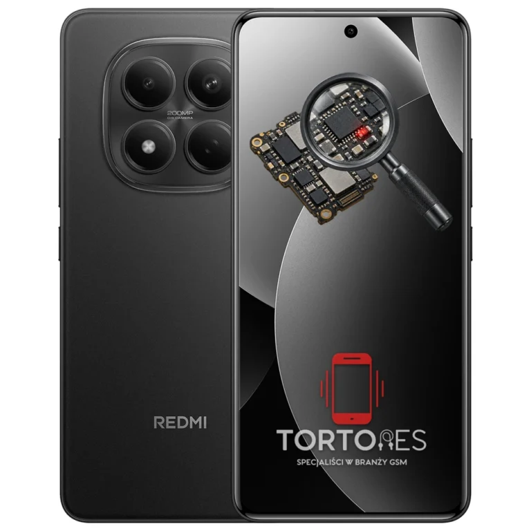Redmi Note 15 Pro z symbolem diagnostyki - diagnoza telefonu
