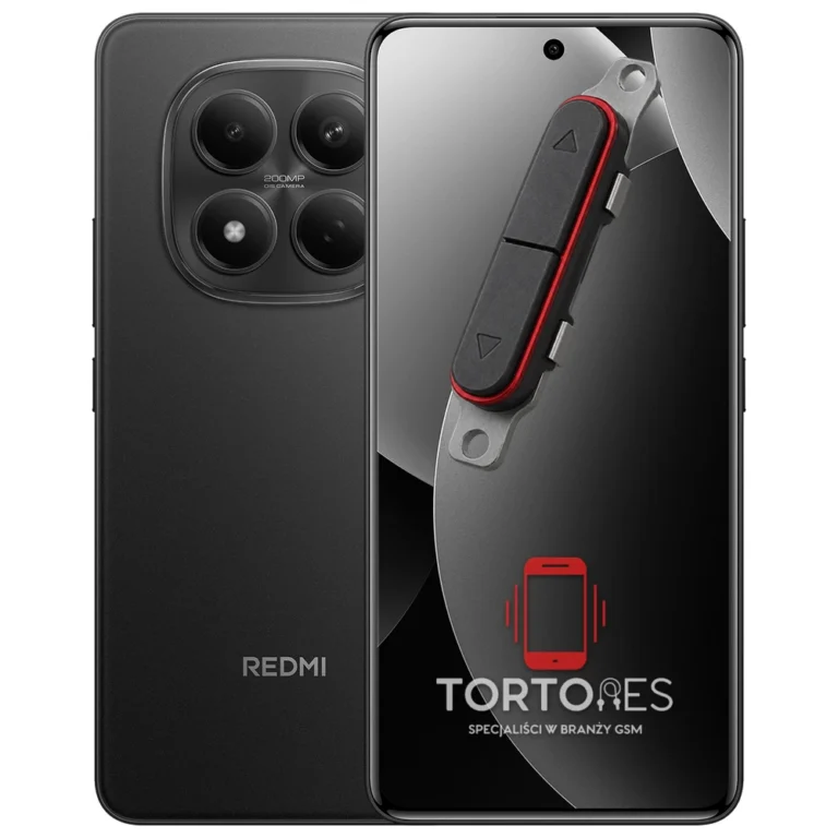 Redmi Note 15 Pro z symbolem przycisków - naprawa przycisków włączania i głośności