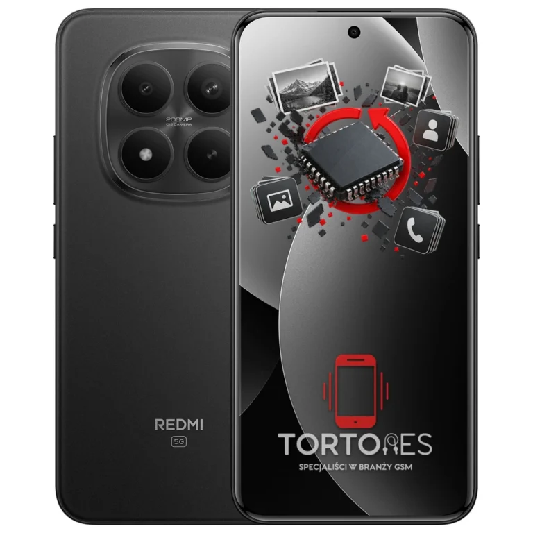 Redmi Note 15 Pro+ 5G z ilustracją odzyskiwania danych - odzyskiwanie danych