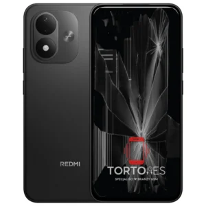 Redmi Note 17 5G z ilustracją pękniętego wyświetlacza - wymiana zbitego wyświetlacza