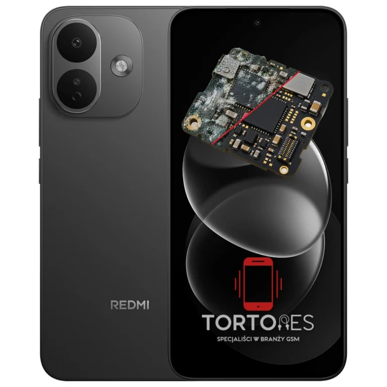 Redmi Note 17 Pro 5G z ilustracją zalania - czyszczenie po zalaniu