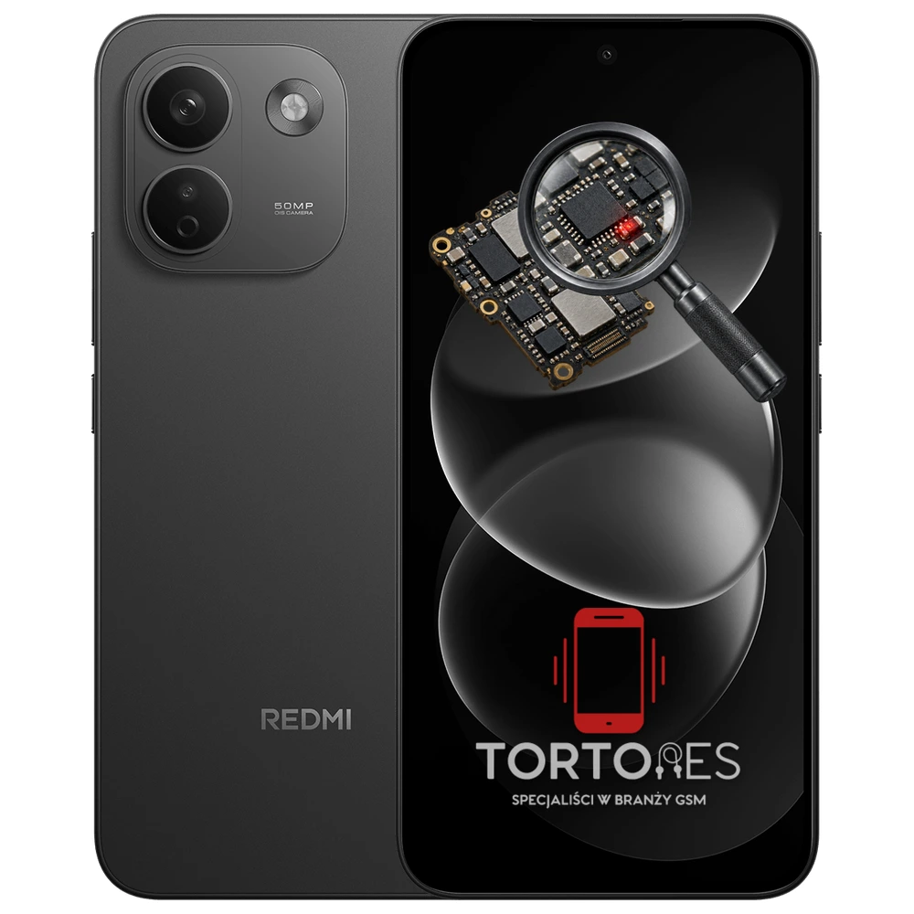 Redmi Note 17 Pro Max 5G z symbolem diagnostyki - diagnoza telefonu