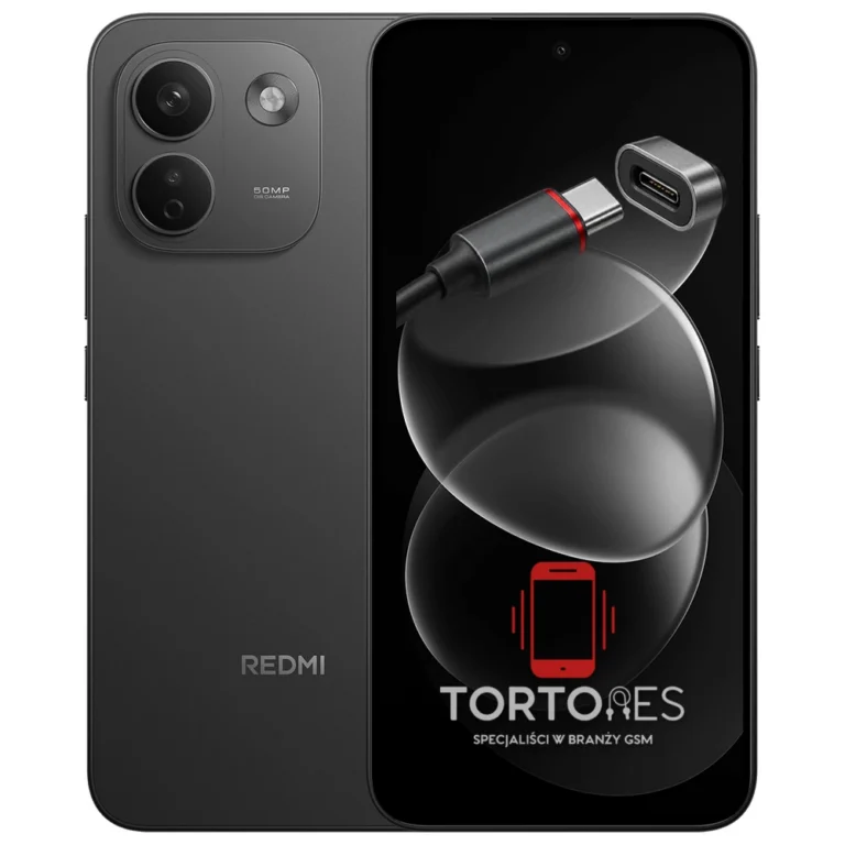 Redmi Note 17 Pro Max 5G z ilustracją złącza ładowania - naprawa złącza ładowania