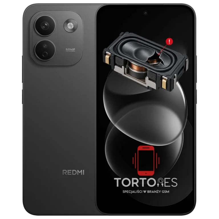 Redmi Note 17 Pro Max 5G z symbolem głośnika multimedialnego - wymiana głośnika multimedialnego