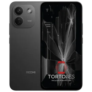 Redmi Note 17 Pro Max 5G z ilustracją pękniętego wyświetlacza - wymiana zbitego wyświetlacza
