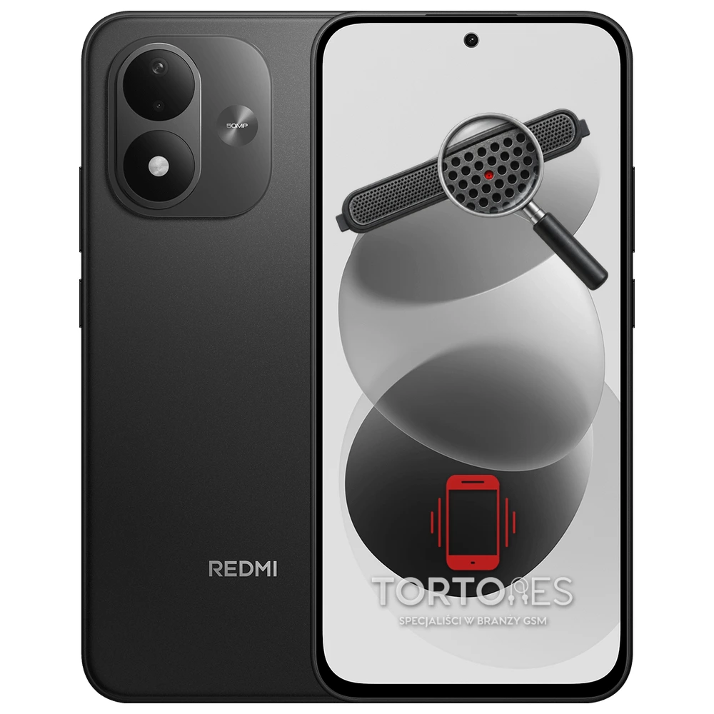 Redmi Note 17 z symbolem głośnika rozmów - wymiana głośnika rozmów