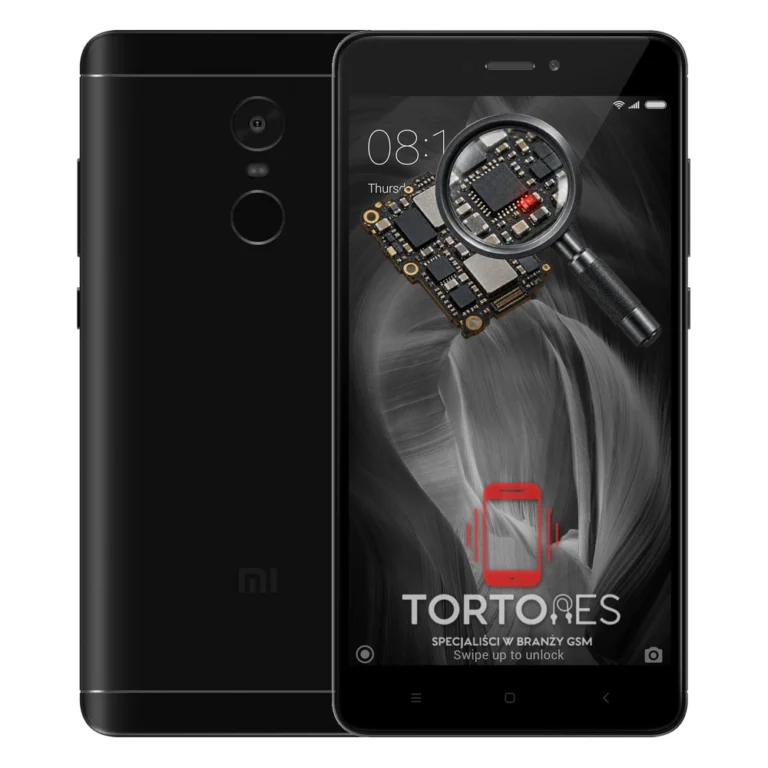 Redmi Note 4 z symbolem diagnostyki - diagnoza telefonu