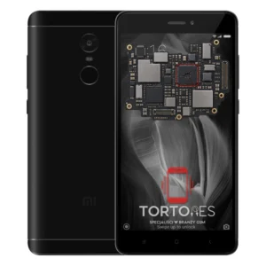 Redmi Note 4 z ilustracją płyty głównej - naprawa płyty głównej