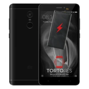 Redmi Note 4 z ilustracją baterii - wymiana baterii