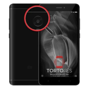 Redmi Note 4 z lupą na tylnych aparatach - wymiana tylnej kamery