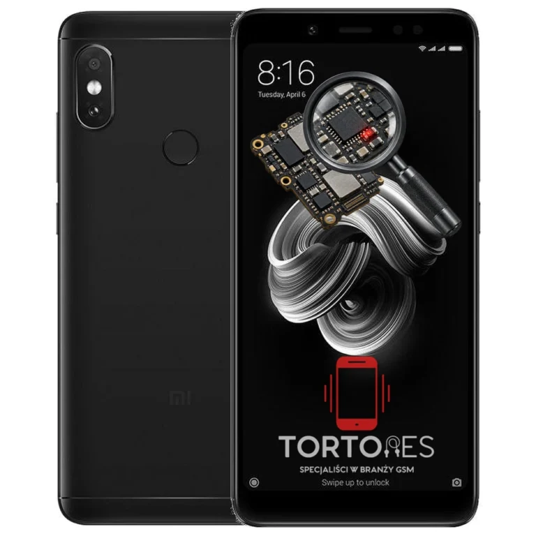 Redmi Note 5 z symbolem diagnostyki - diagnoza telefonu