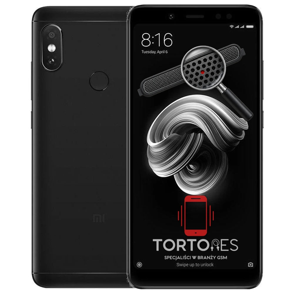 Redmi Note 5 z symbolem głośnika rozmów - wymiana głośnika rozmów