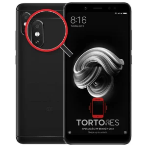 Redmi Note 5 z lupą na tylnych aparatach - wymiana tylnej kamery