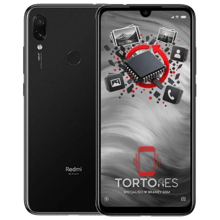 Redmi Note 7 z ilustracją odzyskiwania danych - odzyskiwanie danych