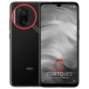 Redmi Note 7 z lupą na tylnych aparatach - wymiana tylnej kamery