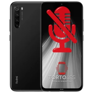 Redmi Note 8 z symbolem mikrofonu - naprawa mikrofonu